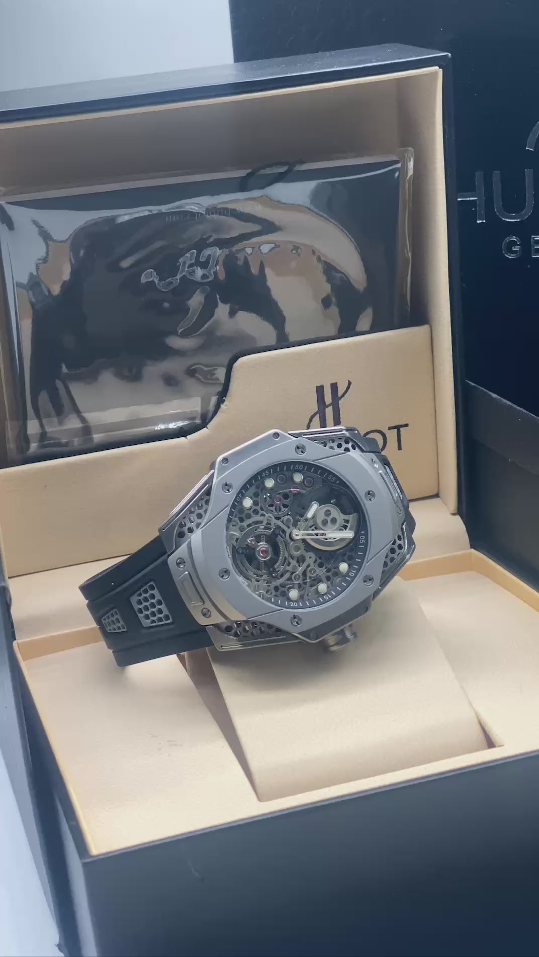 Hublot Skeleton Automatic Watch