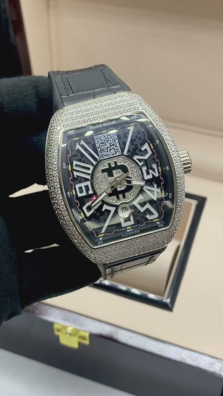 Franck Muller Diamond Bezel Watch