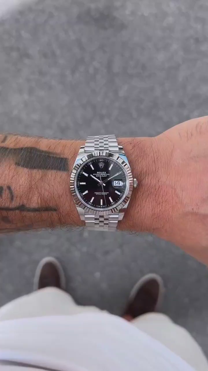 Rolex Datejust Black Dial